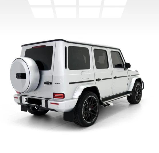 Mercedes Benz AMG G63 2024 SILVER RENTAL IN DUBAI - undefined